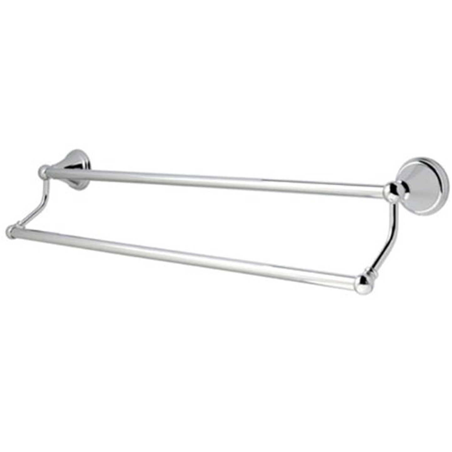Kingston Brass Governor BA297318C Governor 18" Dual Towel Bar, Chrome