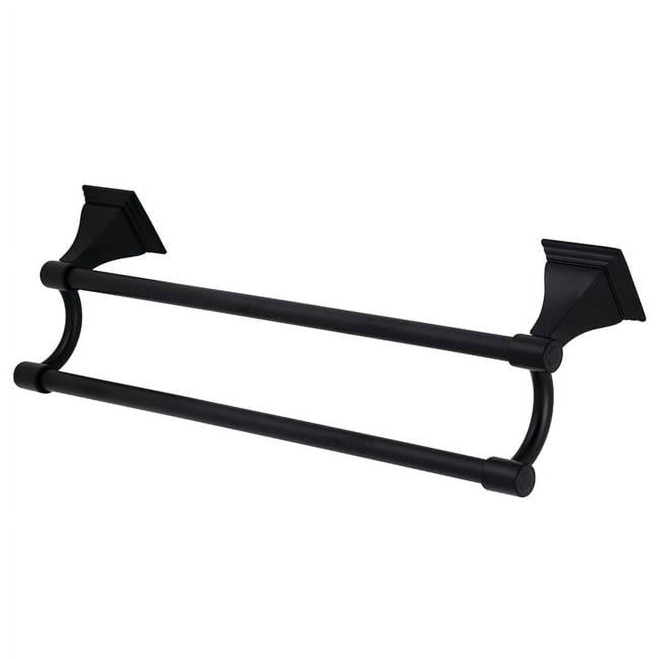 Kingston Brass Monarch 18-Inch Dual Towel Bar With Antique Brass BAH612318AB