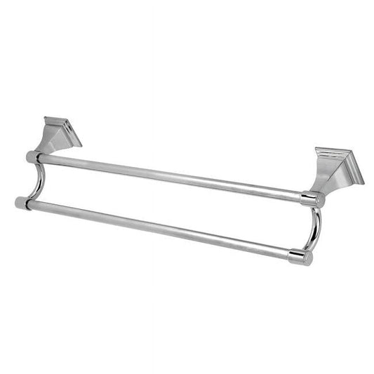 Kingston Brass Monarch 18-Inch Dual Towel Bar With Polished Chrome BAH612318C