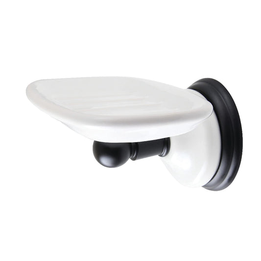 Kingston Brass BA1115BB 2.75 in. Victorian Wall-Mount Soap Dish Holder, Brushed Brass