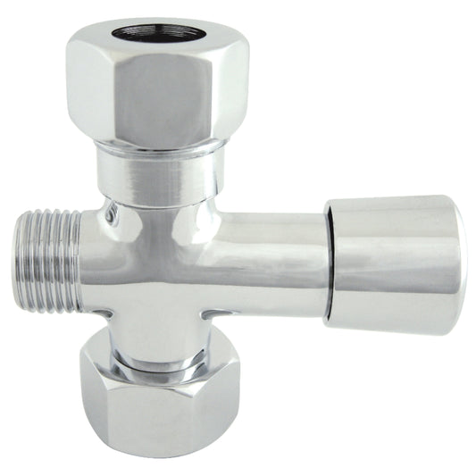 Kingston Brass ABT1060-1 Vintage Shower Arm Diverter in Polished Chrome