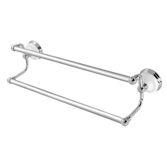 Kingston Brass BA11318C Vintage 18 in. Double Towel Bar - Polished Chrome
