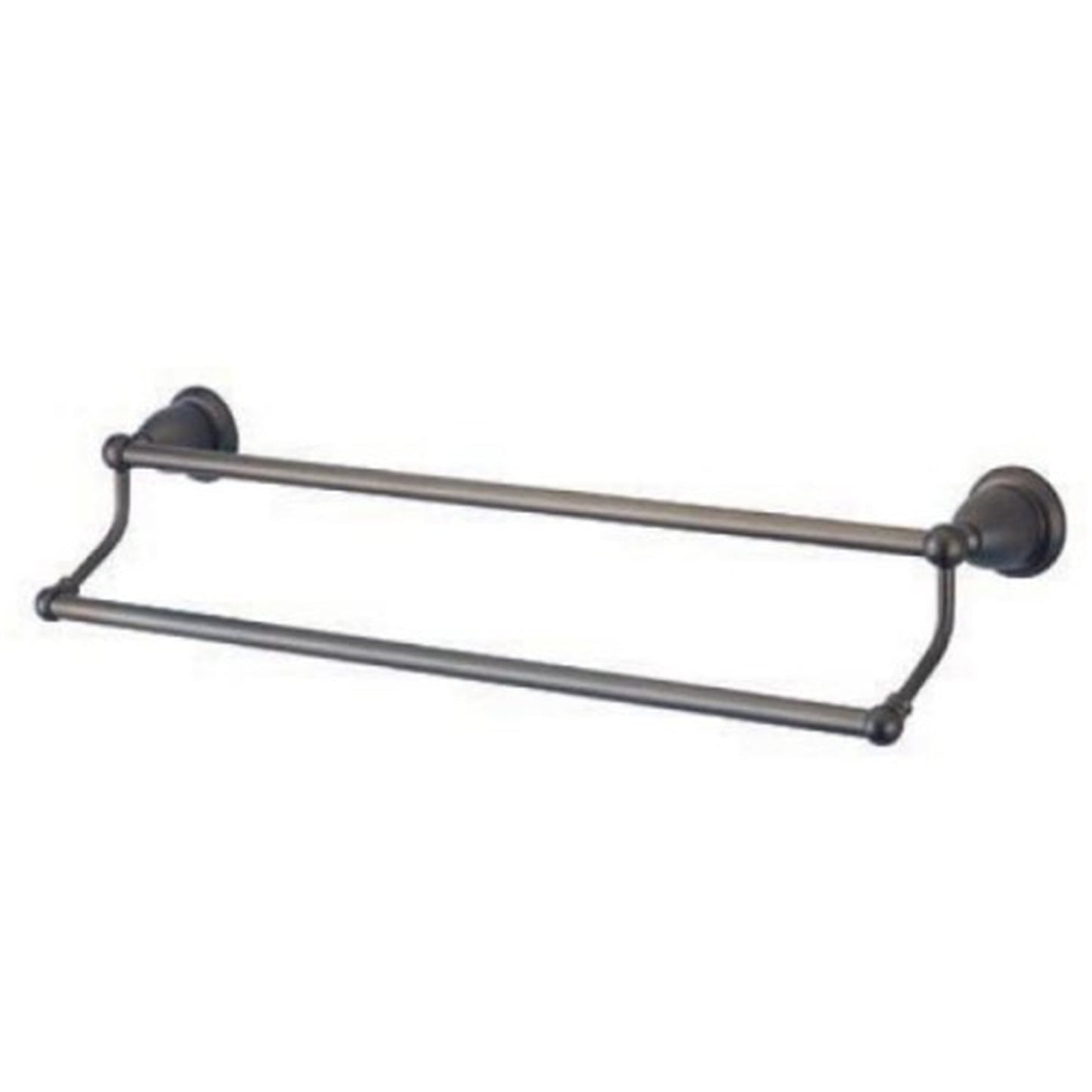 Kingston Brass BA175318ORB Heritage 18" Dual Towel Bar, Oil Rubbed Bronze