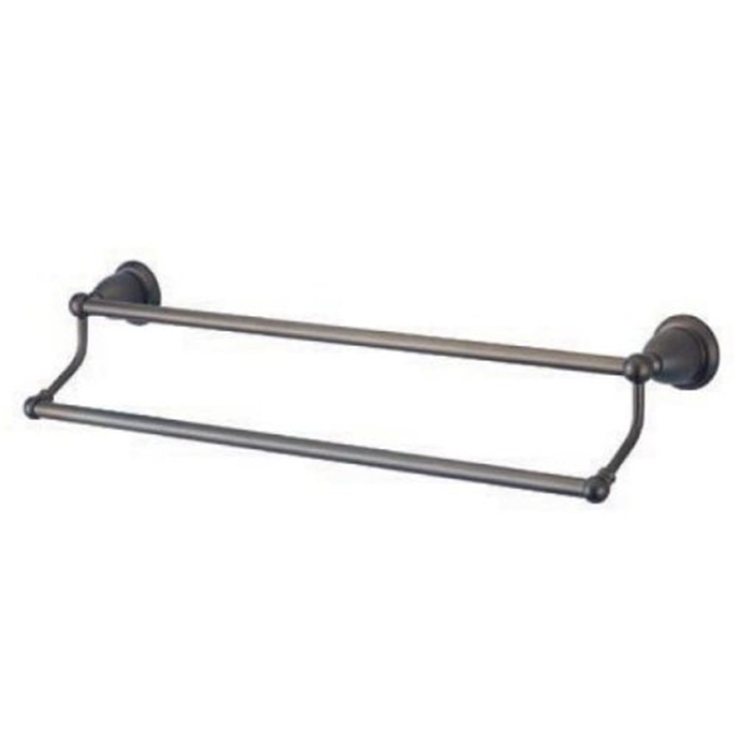 Kingston Brass BA175318ORB Heritage 18" Dual Towel Bar, Oil Rubbed Bronze