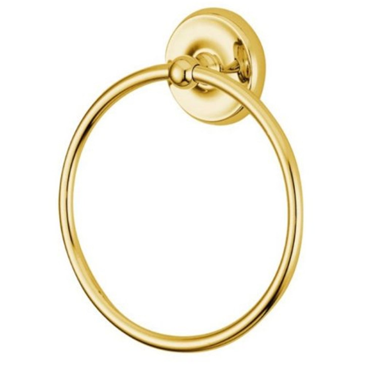 Kingston Brass BA314PB Classic 6-1/16" Wall Mounted Towel Ring - Brass