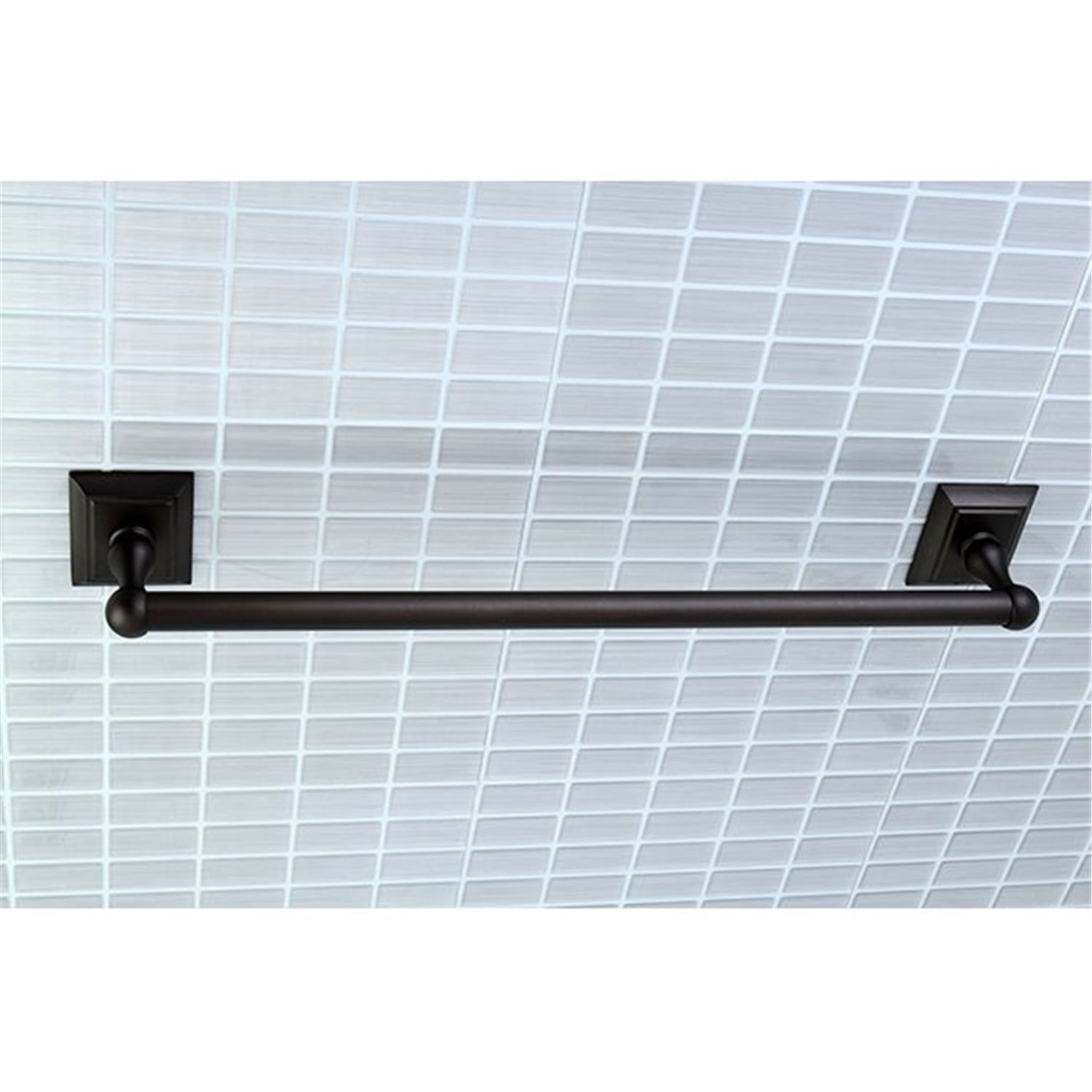 Kingston Brass BA6012ORB 18 in. Millennium Towel Bar, Oil Rubbed Bronze