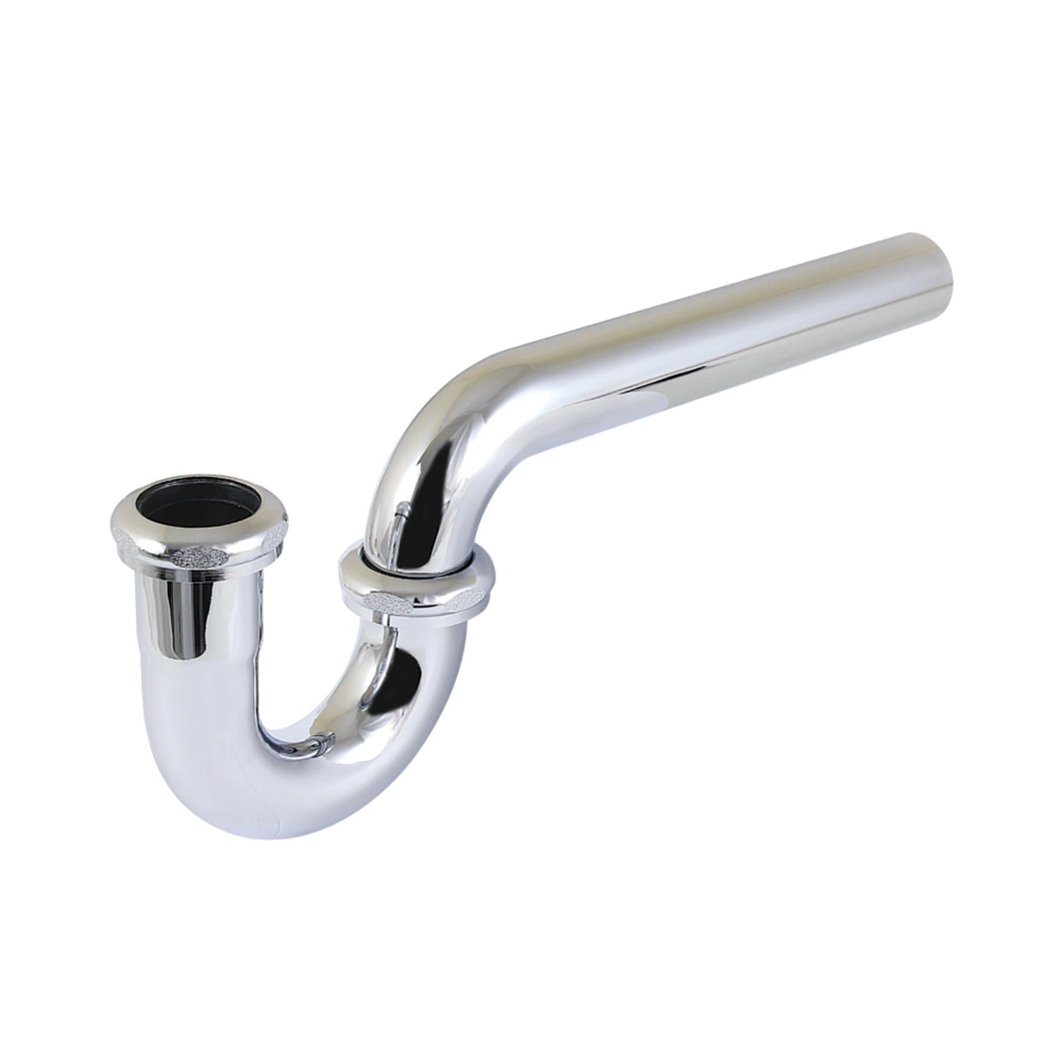 Kingston Brass CC1181 1-1/4" P-Trap without Flange, 12-7/8" Length, 18 Gauge, Polished Chrome
