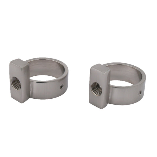Kingston Brass CC438 Drain Bracelets for Supply Line Support in Brushed Nickel