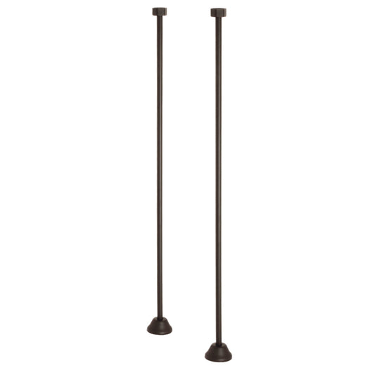 Kingston Brass CC485 Straight Standard Mount Bath Supply, Oil Rubbed Bronze