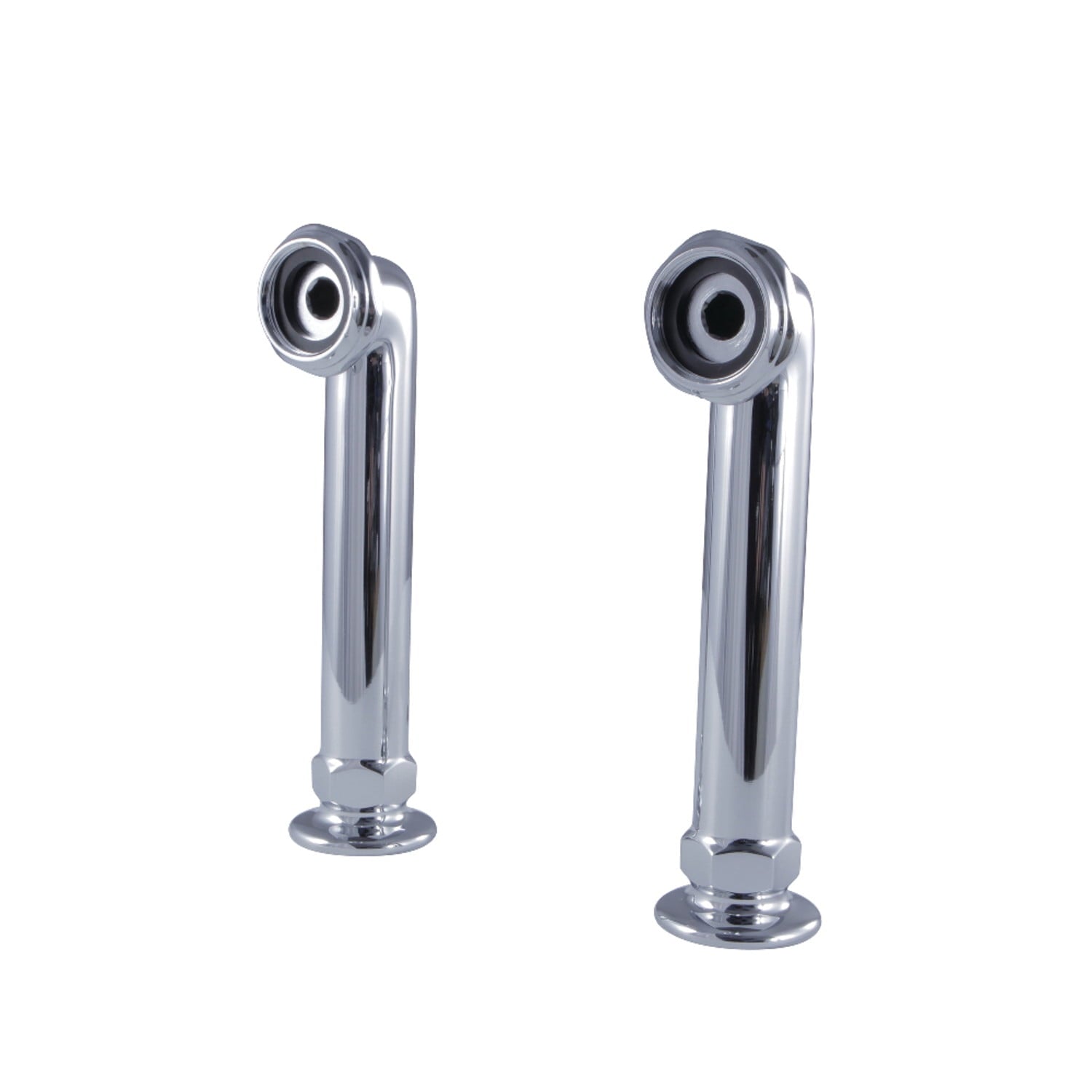 Kingston Brass CC6RS1 Vintage 6-Inch Deck Mount Tub Faucet Riser, Polished Chrome