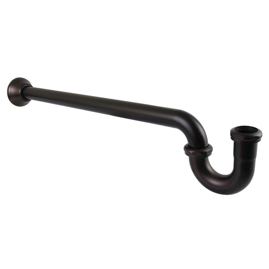 Kingston Brass CC7185 1-1/4" P-Trap with Bell Flange, 24" Length, 18 Gauge, Oil Rubbed Bronze