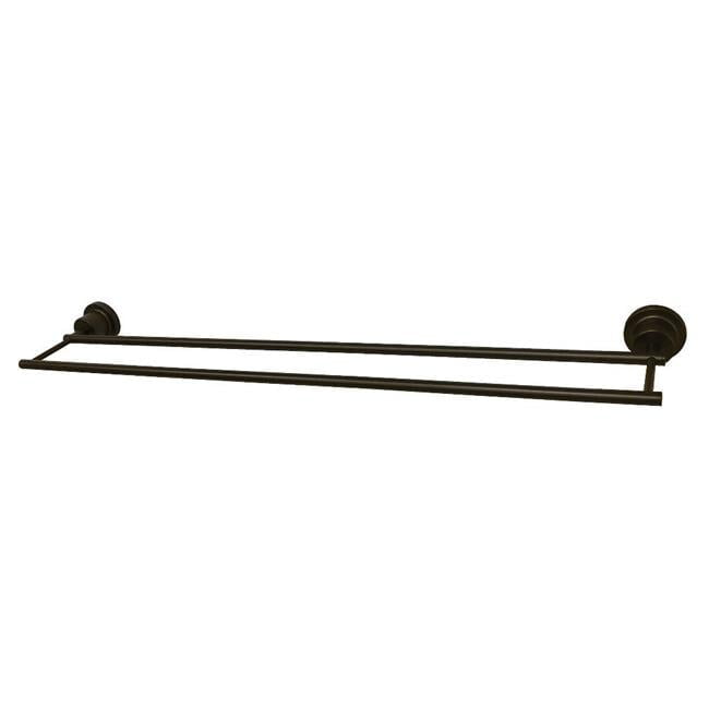 Kingston Brass BAH821330ORB Concord 30 in. Double Towel Bar, Oil Rubbed Bronze