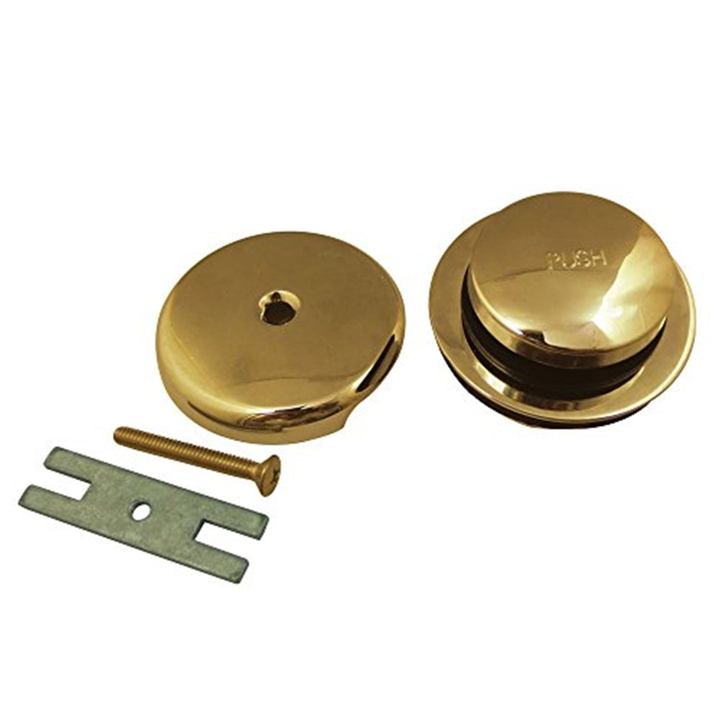 Kingston Brass DTT5302A2 Easy Touch Standard Mount Toe-Tap Drain Conve DTT5302A2
