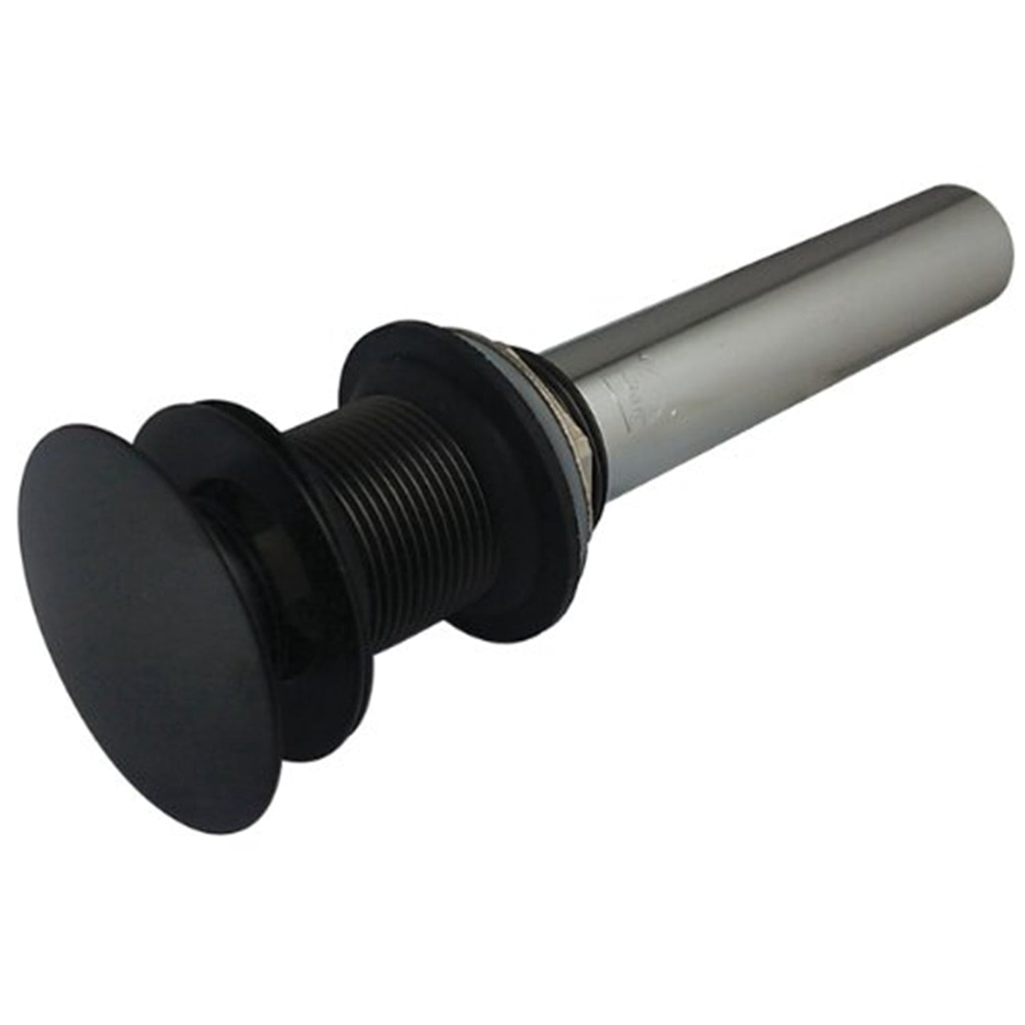 Brass, Bathroom Sink Drain, Push Pop-Up Drain without Overflow EV7005