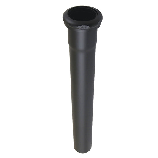 Kingston Brass EVP3000 Century 1-1/2" x 12" Brass Slip Joint Tailpiece Extension Tube, Matte Black