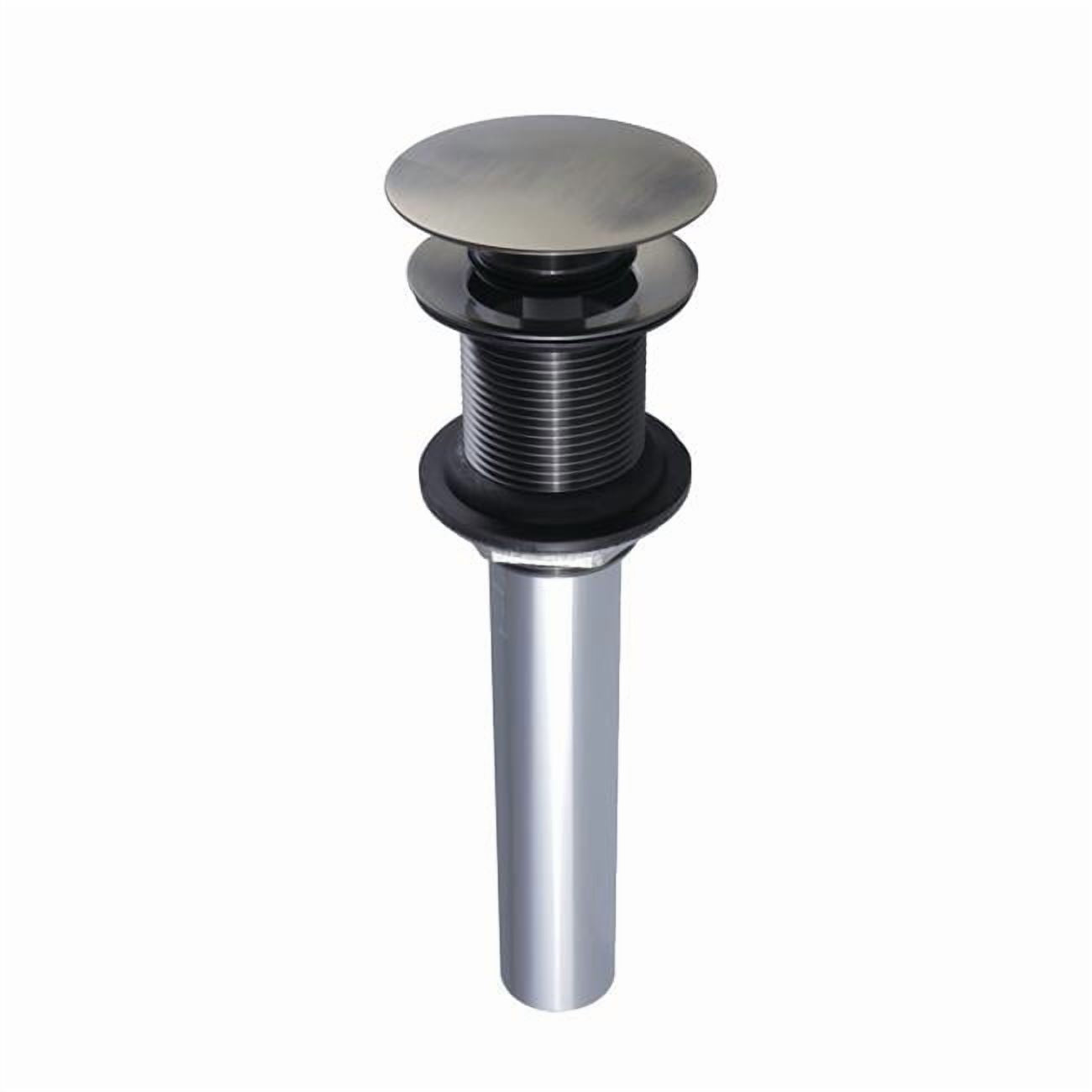 Brass, Bathroom Sink Drain, Push Pop-Up Drain without Overflow EV7003