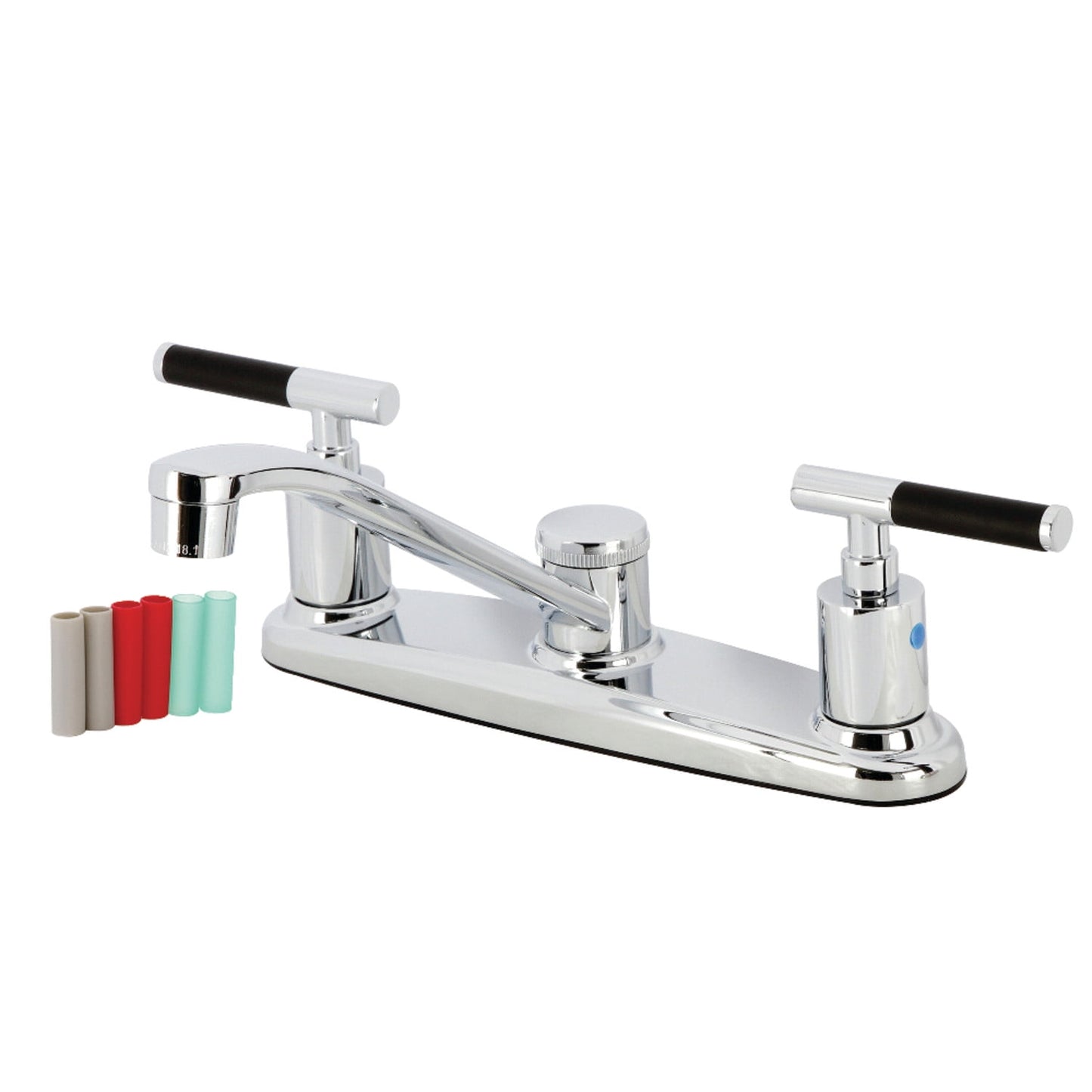 Kingston Brass FB111CKL Kaiser 8-Inch Centerset Kitchen Faucet, Polished Chrome