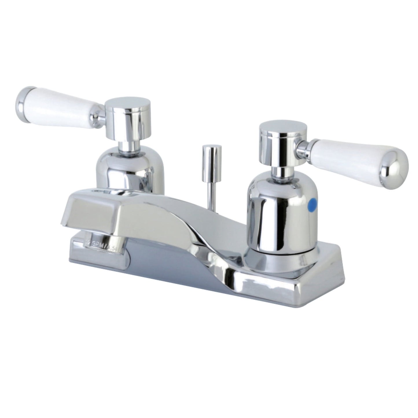 Kingston Brass FB201DPL 4 in. Centerset Bathroom Faucet, Polished Chrome