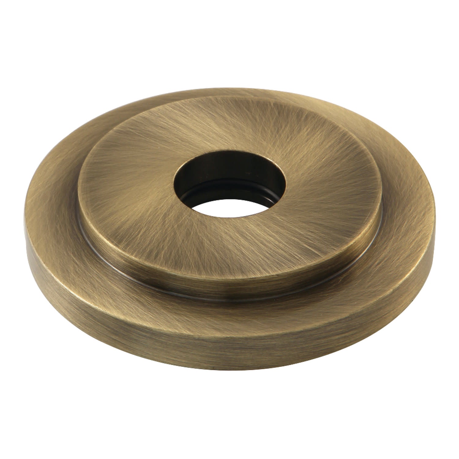 Kingston Brass FLEURO5 Manhattan Heavy Duty Round Solid Cast Brass Shower Flange, Oil Rubbed Bronze