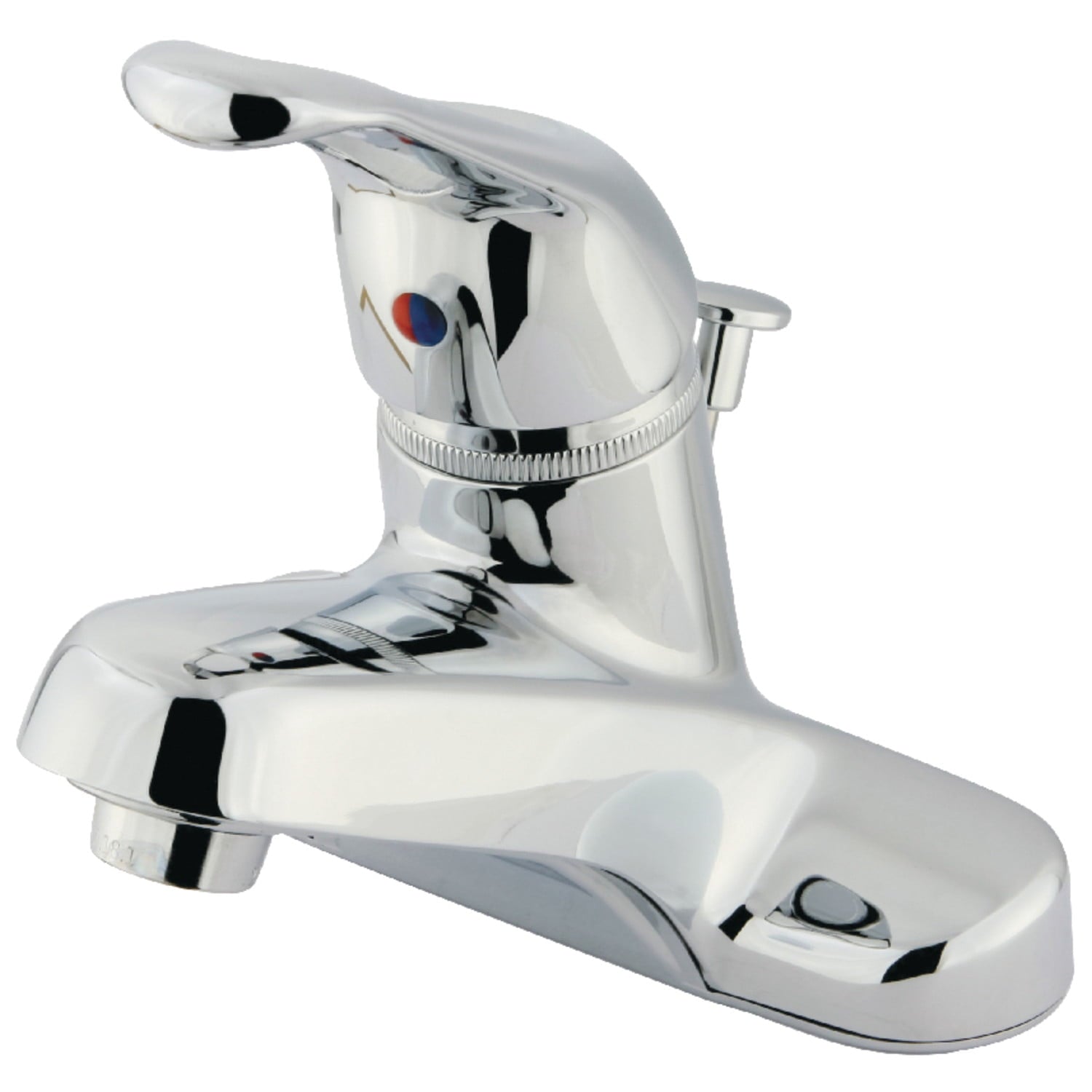 Kingston Brass GKB511 Water Saving Wyndham Centerset Lavatory Faucet with Single Loop Handle and ABS Pop-Up, Chrome