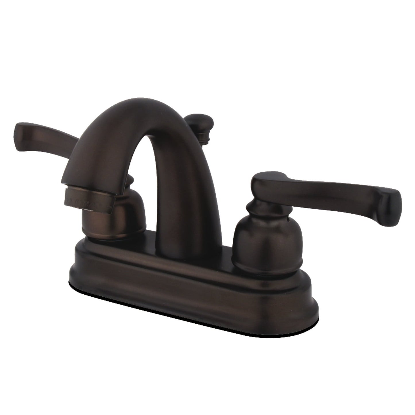 Kingston Brass GKB5615FL 4 in. Centerset Bathroom Faucet, Oil Rubbed Bronze