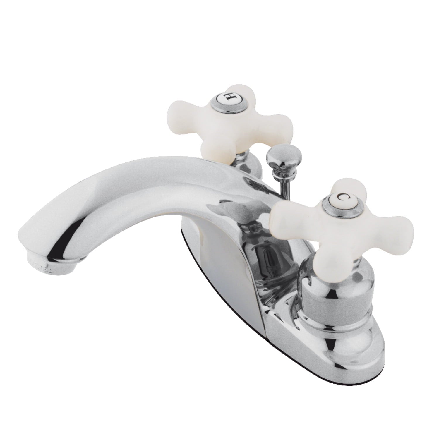 Kingston Brass GKB7641PX English Country 1.2 GPM Centerset Bathroom Faucet - Chrome