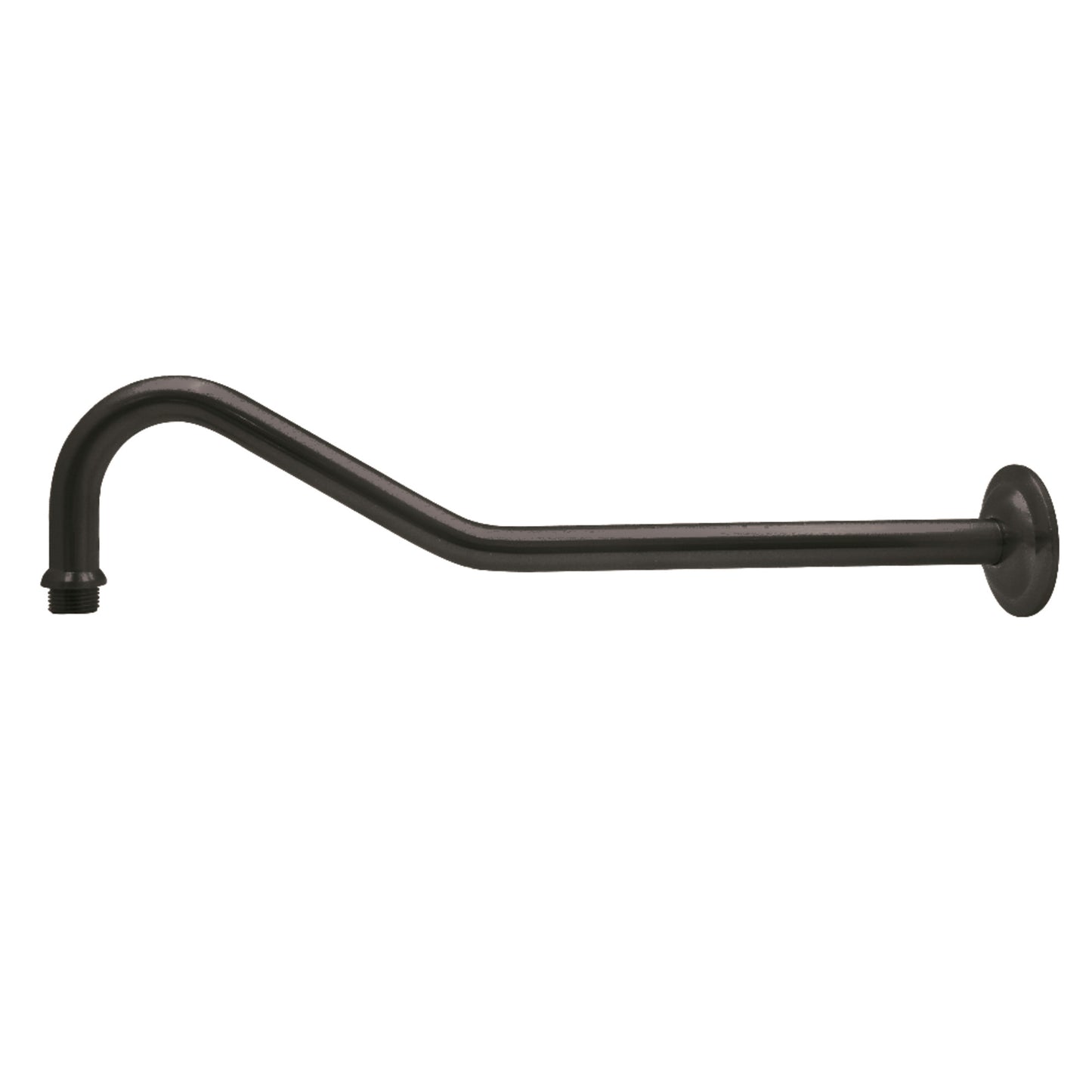 Kingston Brass K117C5 Restoration 17-Inch Rain Drop Shower Arm with Round Flange in Oil Rubbed Bronze