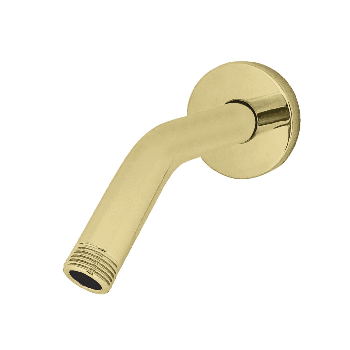 Kingston Brass K151K2 Shower Scape 6" Shower Arm with Flange, Polished Brass