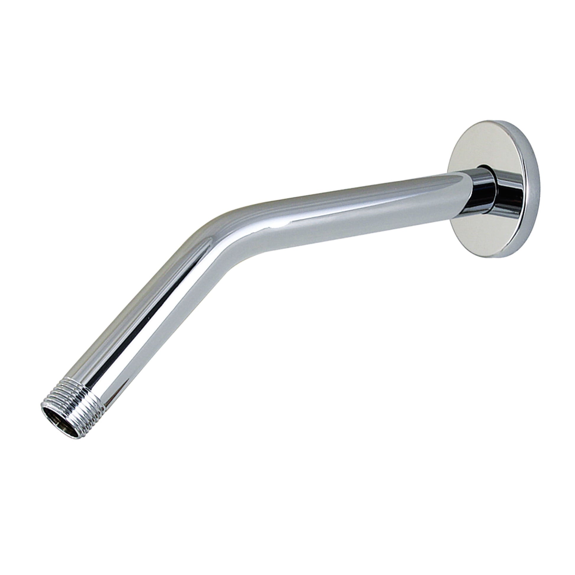 Kingston Brass K162R1 Shower Scape 10" Shower Arm with Round Flange, Polished Chrome