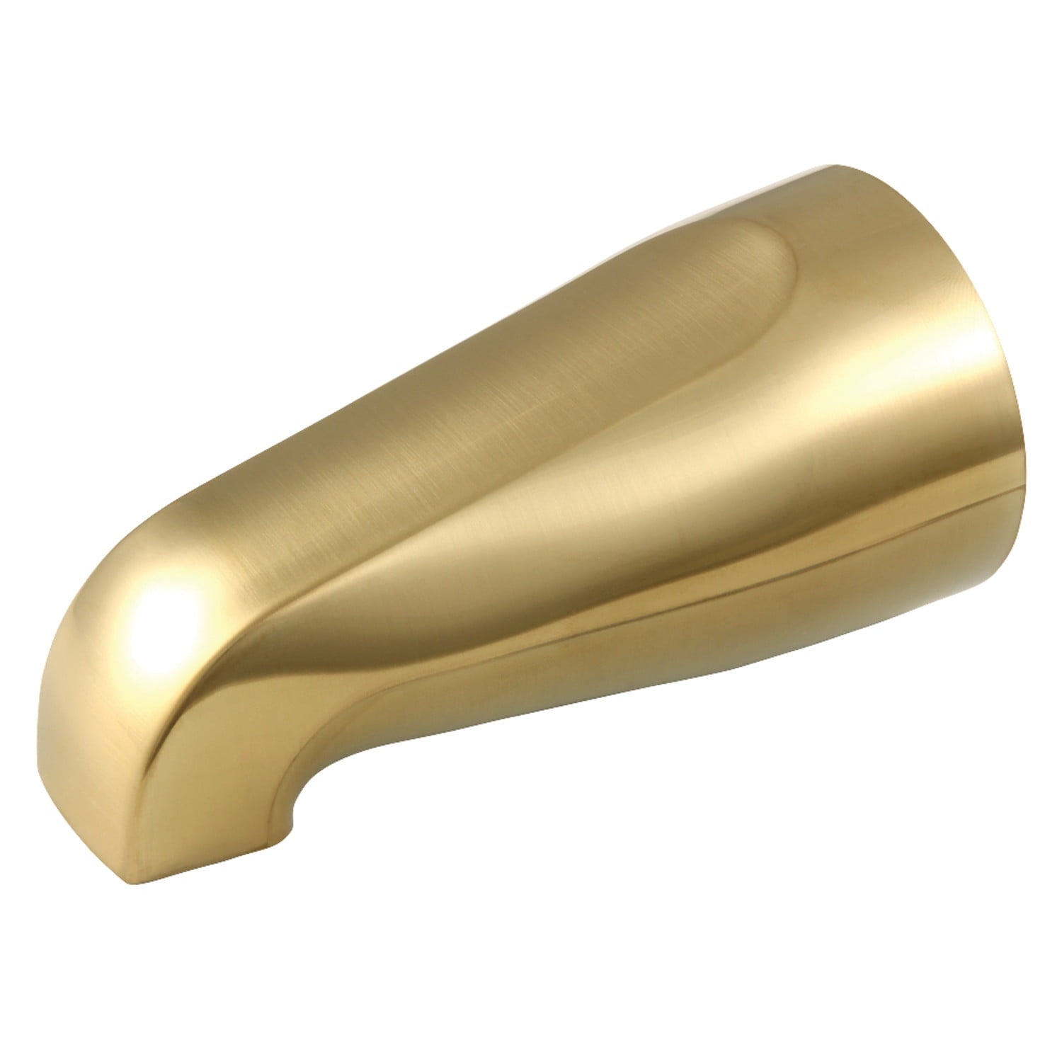 Kingston Brass K187A7SB 5-1/4 Inch Tub Spout, Brushed Brass