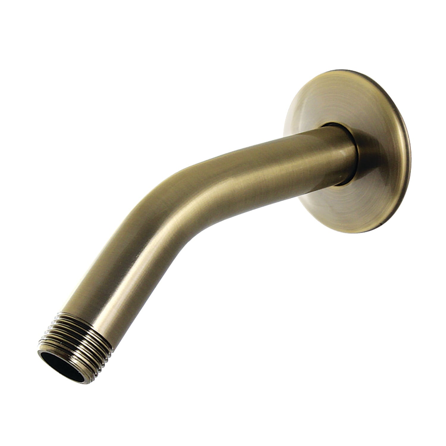 Kingston Brass K208M3 Trimscape 8" Shower Arm with Flange, Antique Brass