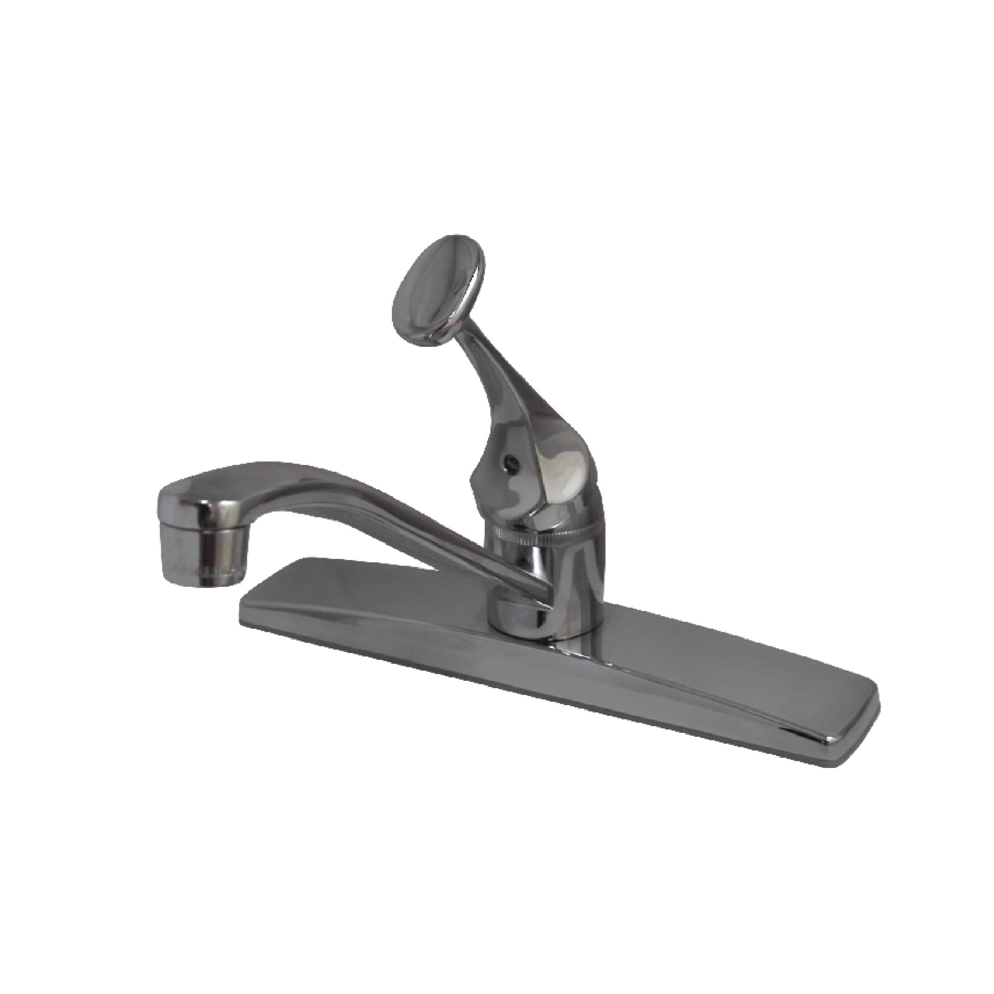 Kingston KB0571 Columbia One-Handle 3-Hole 8" Centerset Kitchen Faucet in Polished Chrome