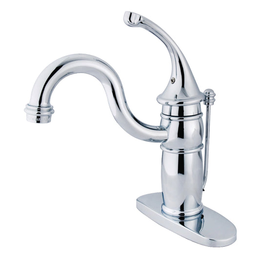 Kingston Brass Grifo de BaÃ±o Monomando KB1402GL Georgian con Desage Emergente, LatÃ³n Pulido