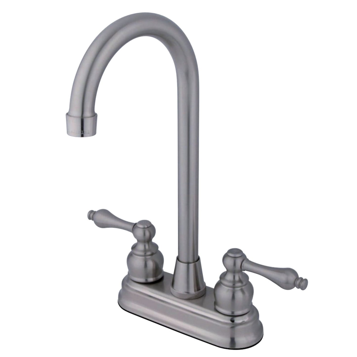 Kingston Brass Victorian Two Handle 4" Centerset High-Arch Bar Faucet