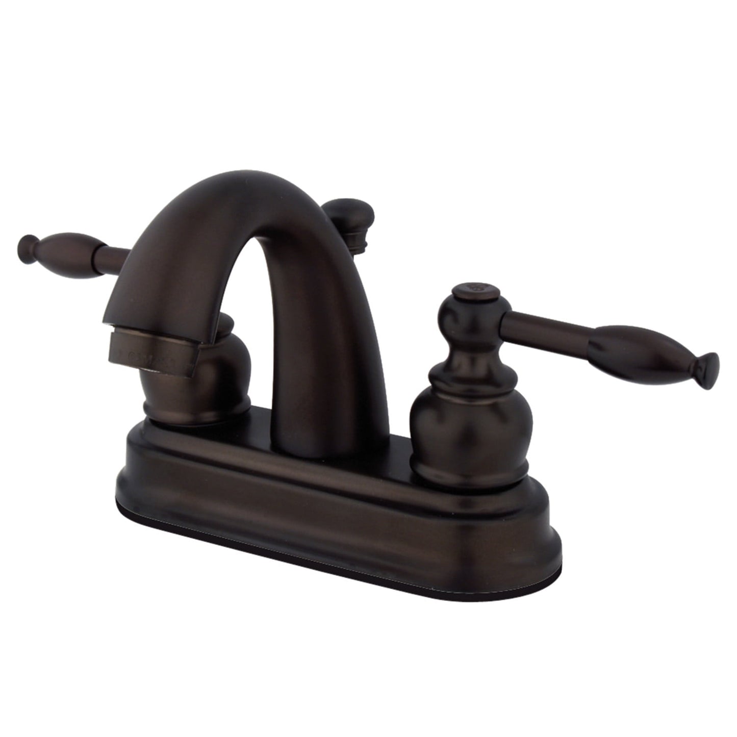 Kingston Brass KB5618KL 4 in. Centerset Bathroom Faucet, Brushed Nickel