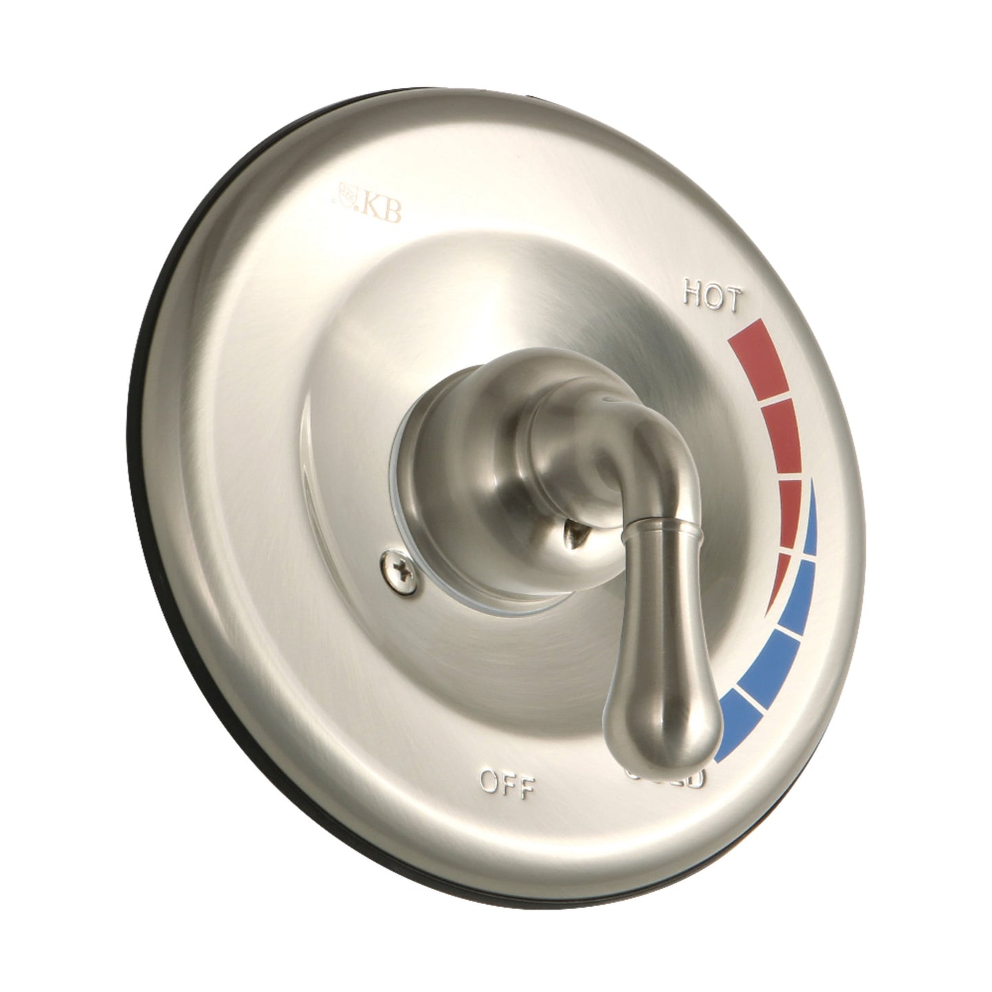 Kingston KB638ET Single-Hanele Pressure Balanced Shower Valve Trim Only - Valve Not Included (Without Showerhead and Tub Spout) in Brushed Nickel