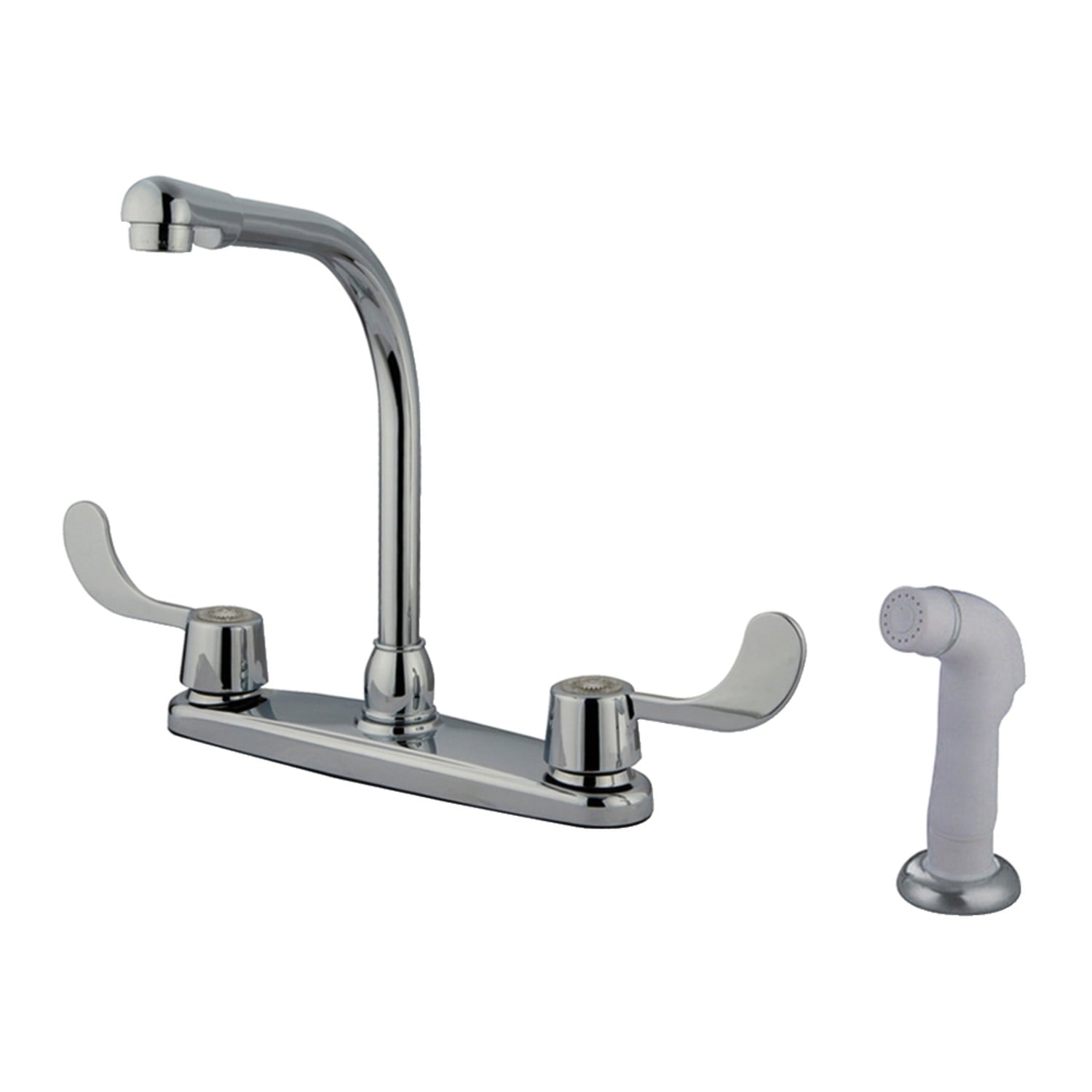 Kingston Brass KB762 8-Inch Centerset Kitchen Faucet, Polished Chrome