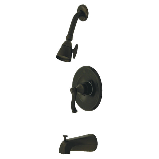 Kingston Brass KB8635FLT Tub and Shower Trim Only For KB8635FL, Oil Rubbed Bronze