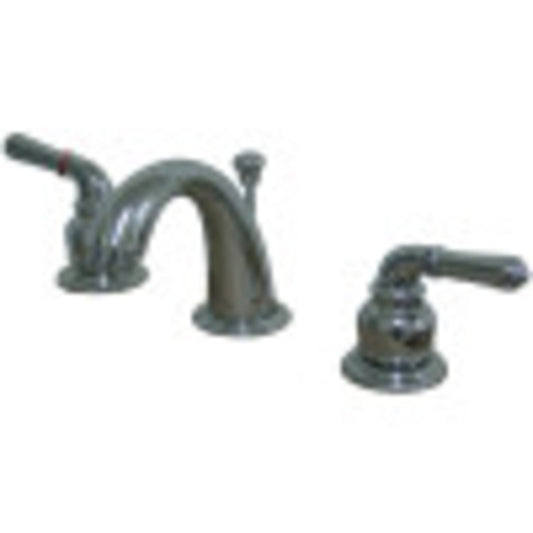 Kingston Brass KB911 Magellan Widespread Bathroom Faucet, Polished Chrome