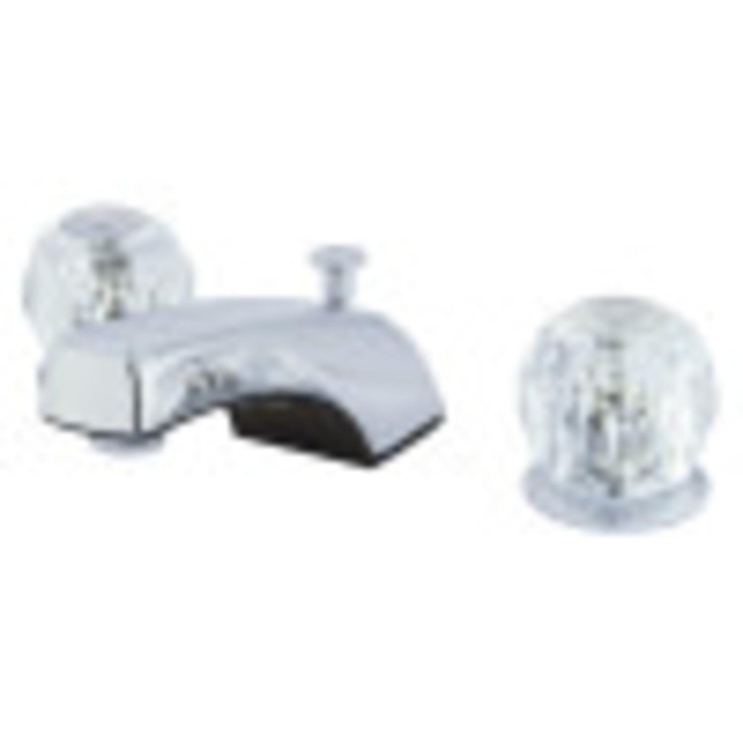 Kingston Brass KB921B Widespread Bathroom Faucet, Polished Chrome