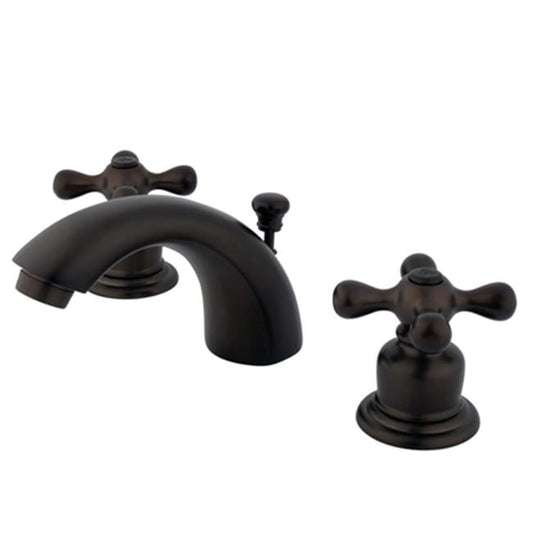 Kingston Brass KB945AX Victorian Mini-Widespread Bathroom Faucet, Oil Rubbed Bronze