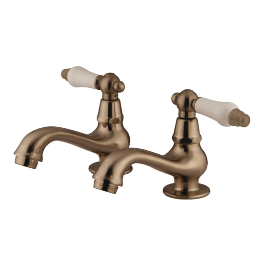 Kingston Brass KS1105PL Heritage Basin Tap Faucet, Oil Rubbed Bronze