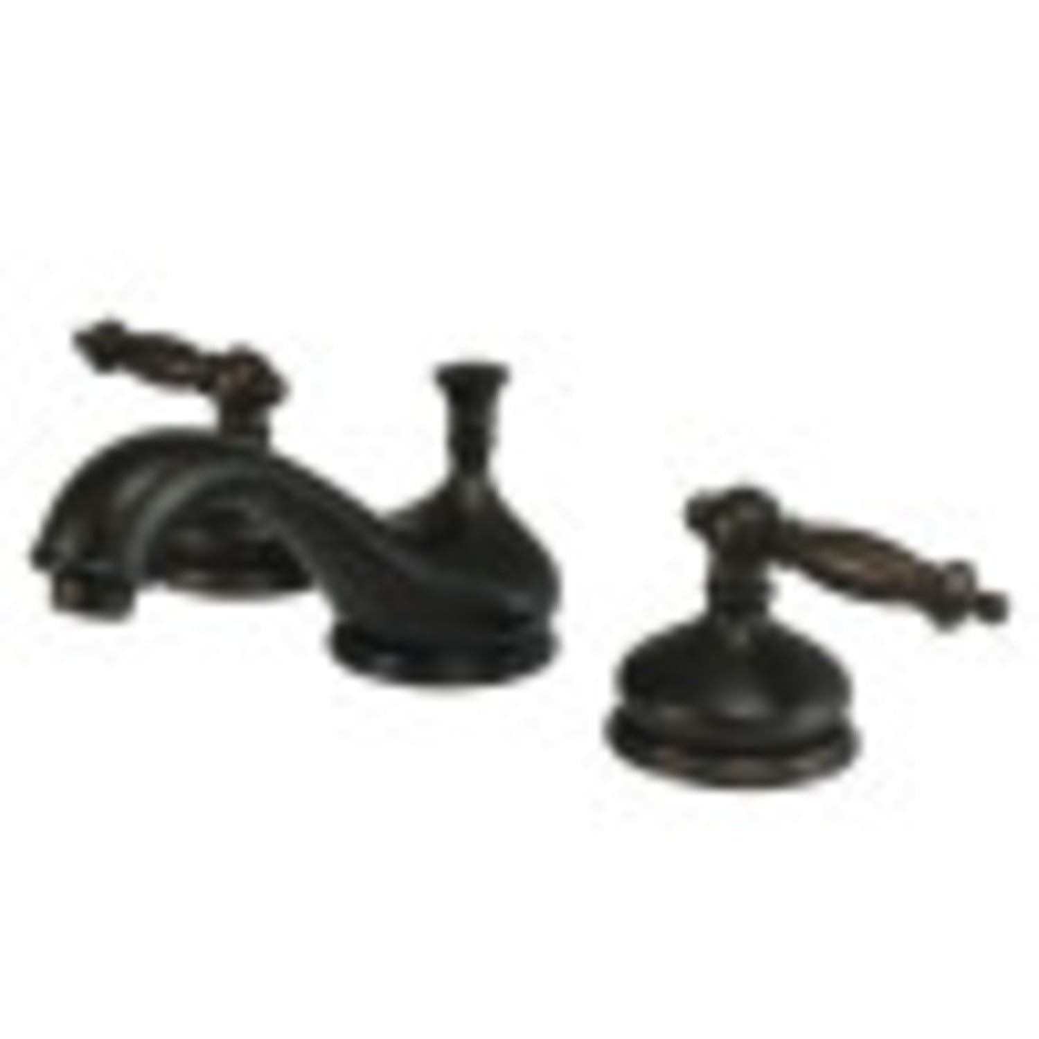 Kingston Brass KS1165TL 8 in. Widespread Bathroom Faucet, Oil Rubbed Bronze