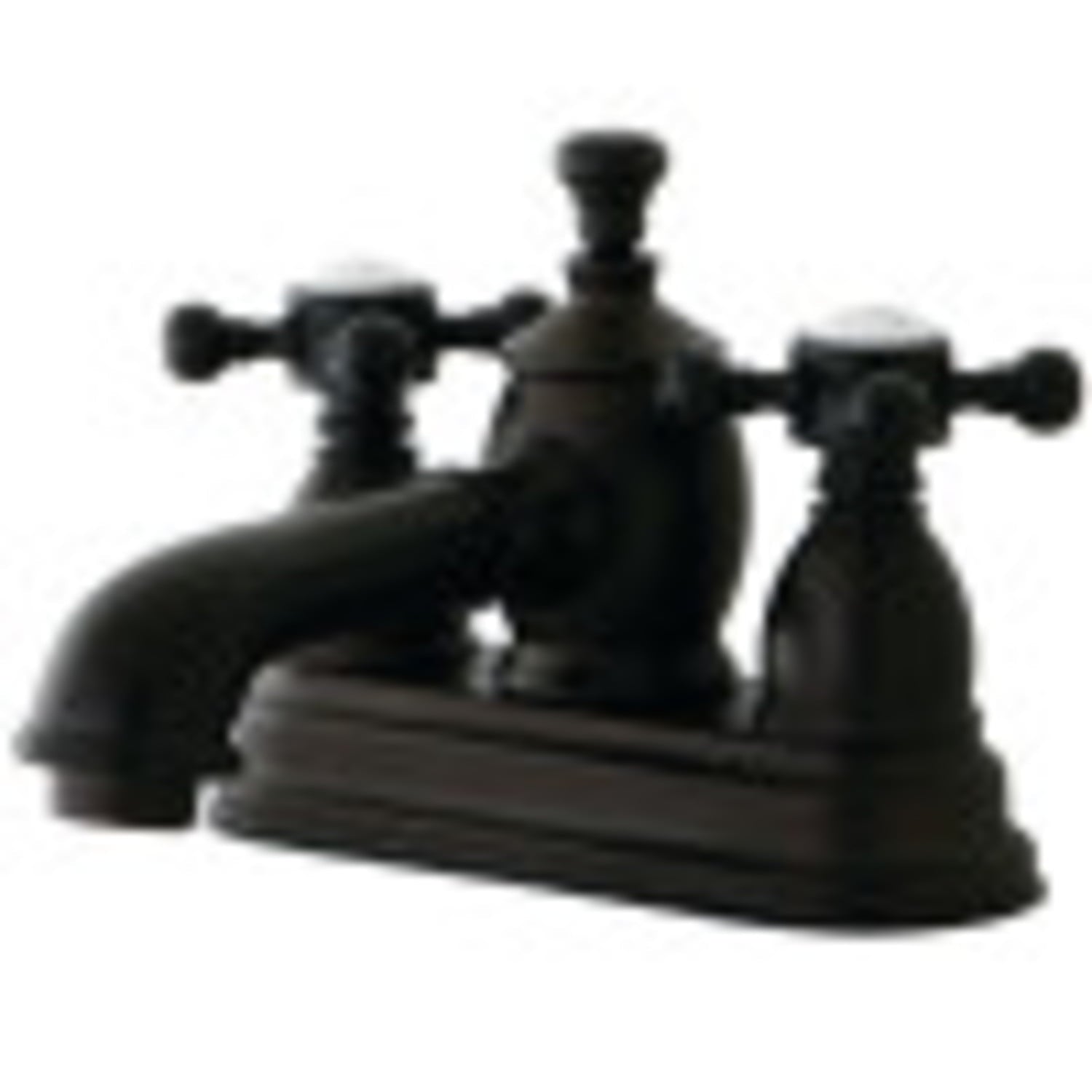 Kingston Brass KS7005BX 4 in. Centerset Bathroom Faucet, Oil Rubbed Bronze