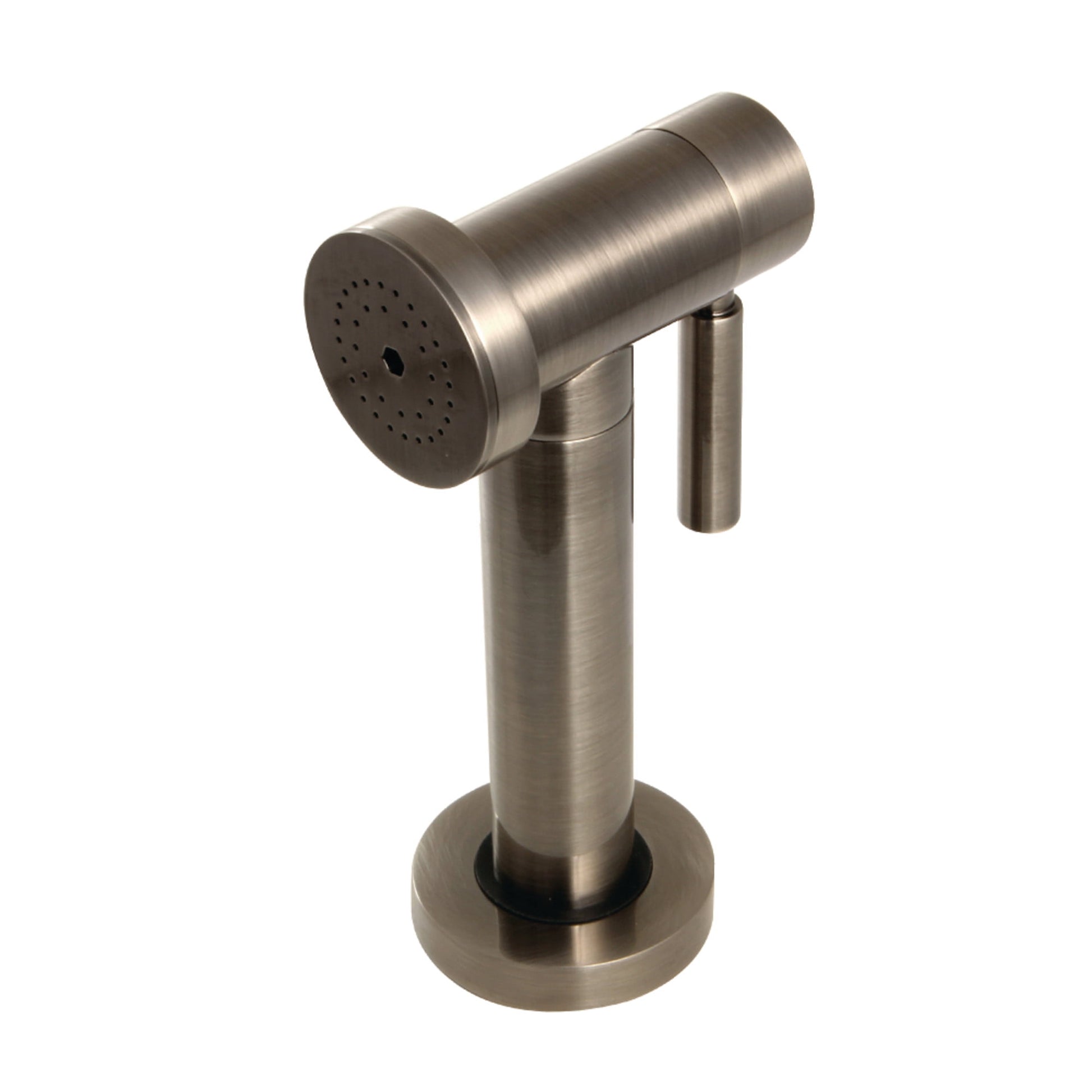 Kingston Brass KSSPR4 Brass Kitchen Faucet Side Sprayer in Black Stainless