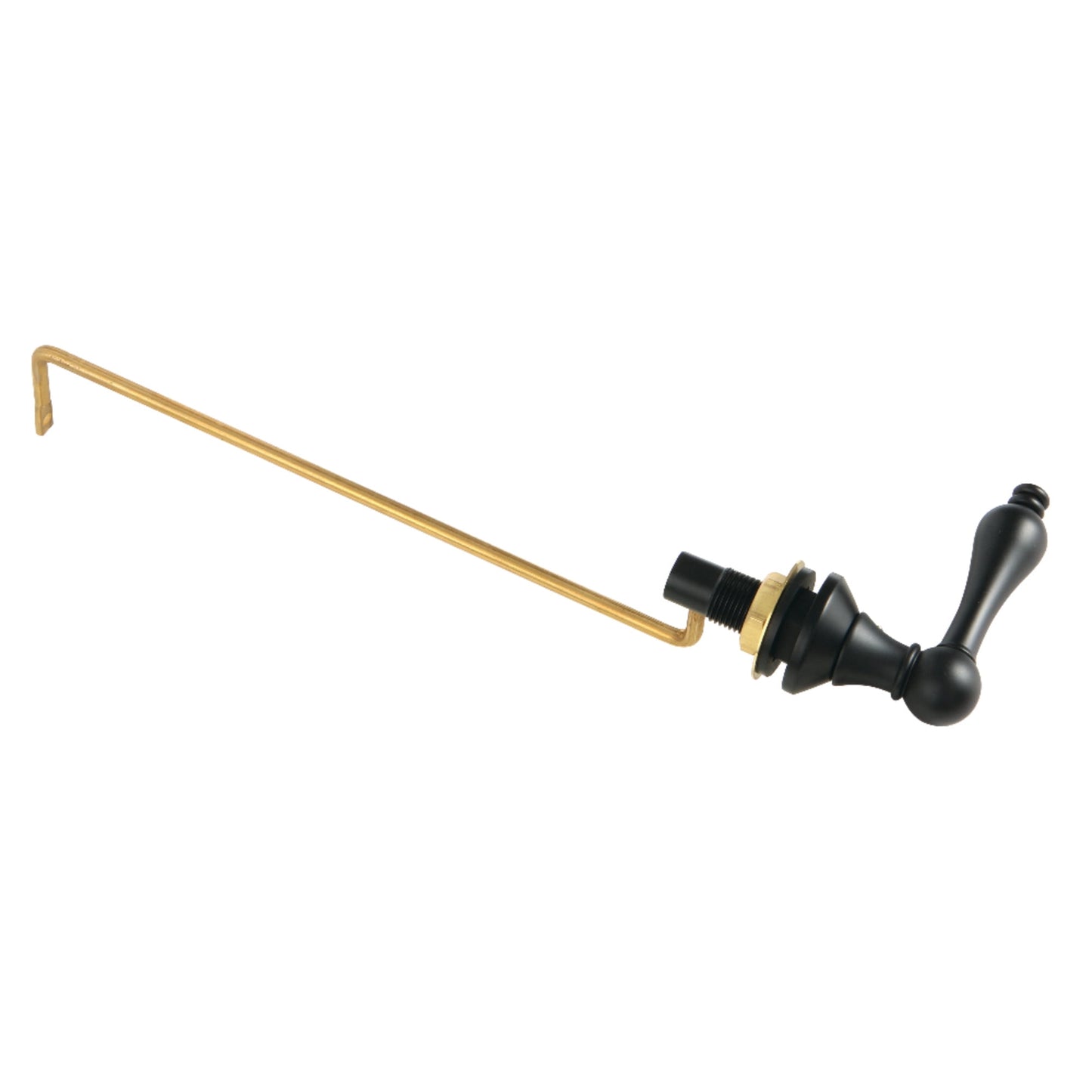 Kingston Brass KTALS0 Victorian Side Mount Toilet Tank Lever, Left/Right Installation in Matte Black