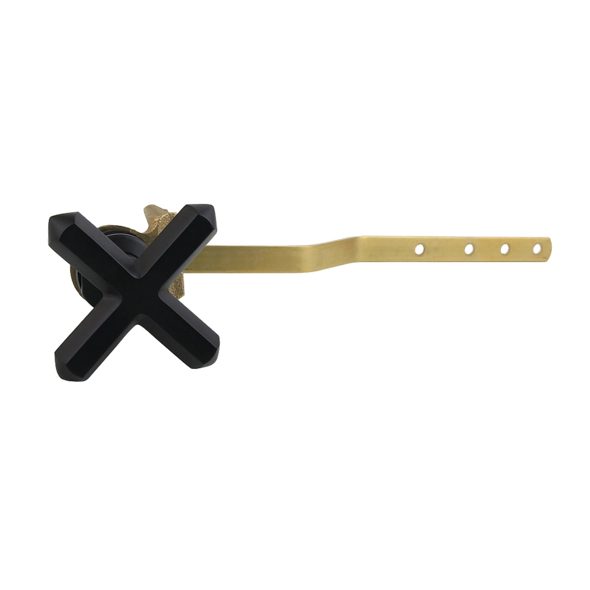 Kingston Brass KTCHX0 French Country Front Mount Toilet Tank Lever in Matte Black