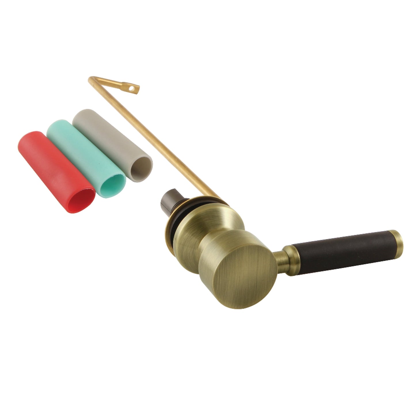 Kingston Brass KTDKLS3 Kaiser Side Mount Toilet Tank Lever, Left/Right Installation in Antique Brass