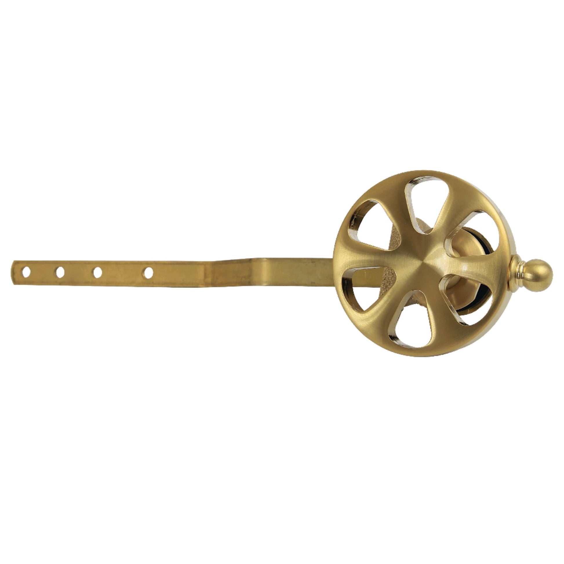 Kingston Brass KTRX7 Belknap Front Mount Toilet Tank Lever in Brushed Brass