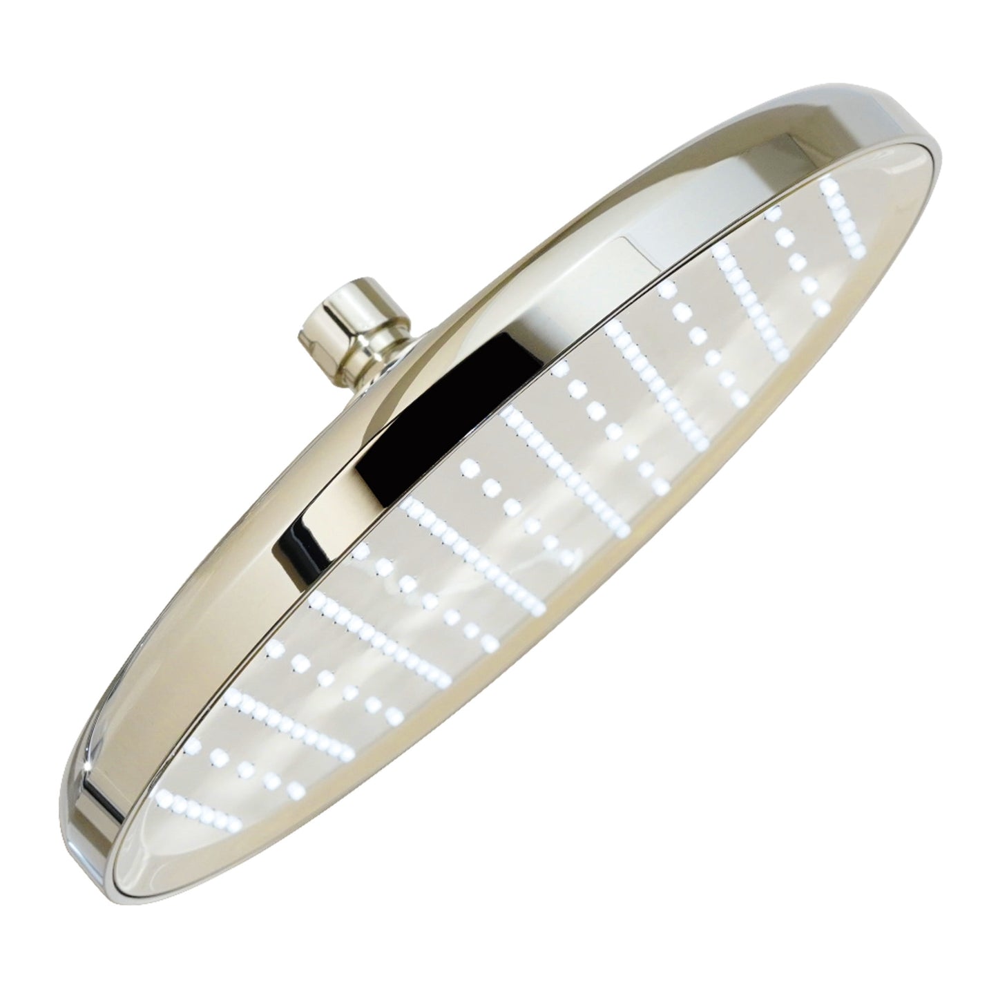 Kingston Brass KX140P6 Slenderain 10" Round Rainfall Shower Head, Polished Nickel
